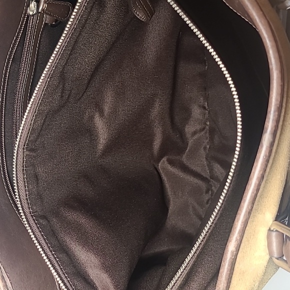 Coach Vintage Suede and Leather Hampton XL Tote/Carryall #H3S-5121 - Picture 16 of 17